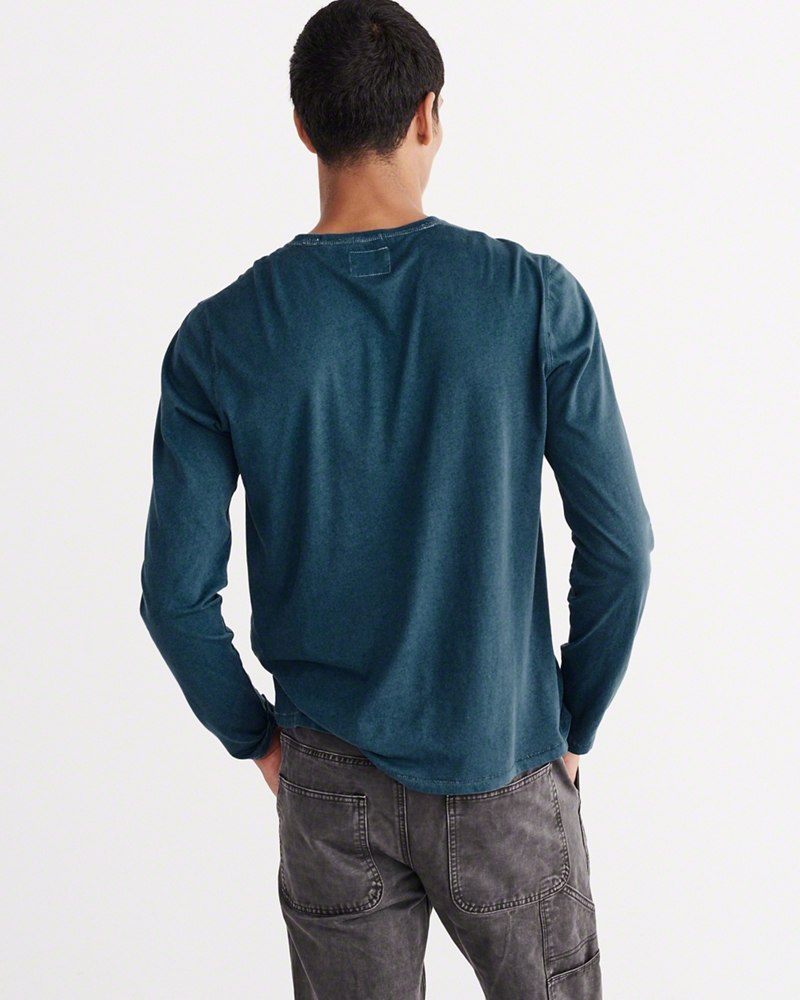 Hình Áo thun nam Abercrombie & Fitch AF-HL24 Crew Long-Sleeve Tee
