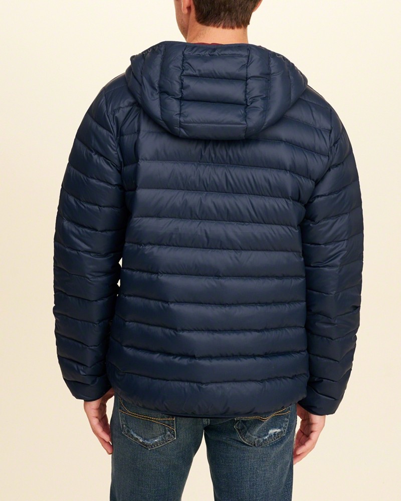 Hình Áo khoác phao Hollister Lightweight Down Puffer Jacket HCO-K13