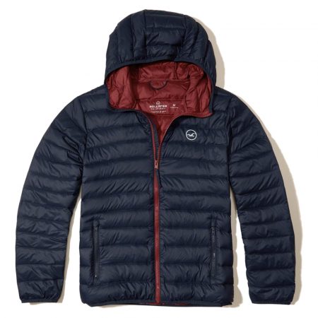 Hình Áo khoác phao Hollister Lightweight Down Puffer Jacket HCO-K13