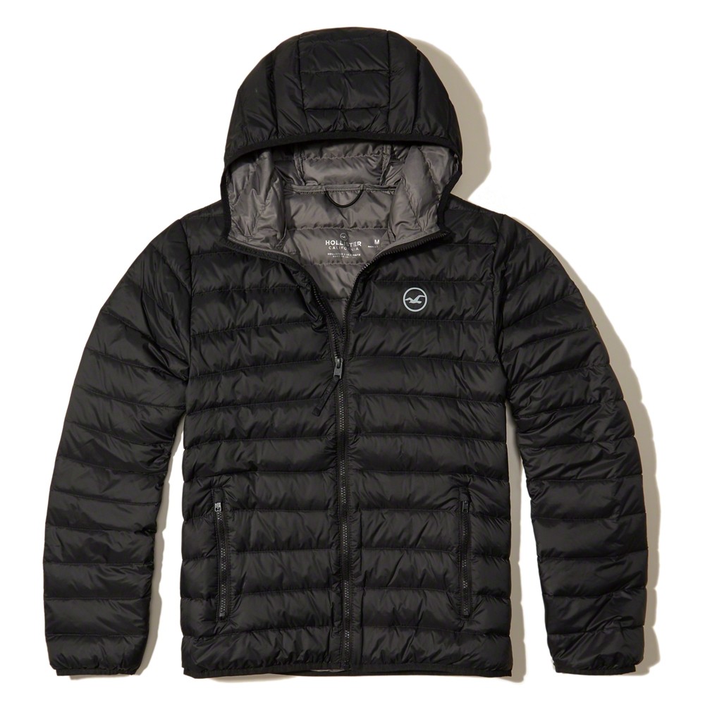 Hình Áo khoác phao Hollister Lightweight Down Puffer Jacket HCO-K14