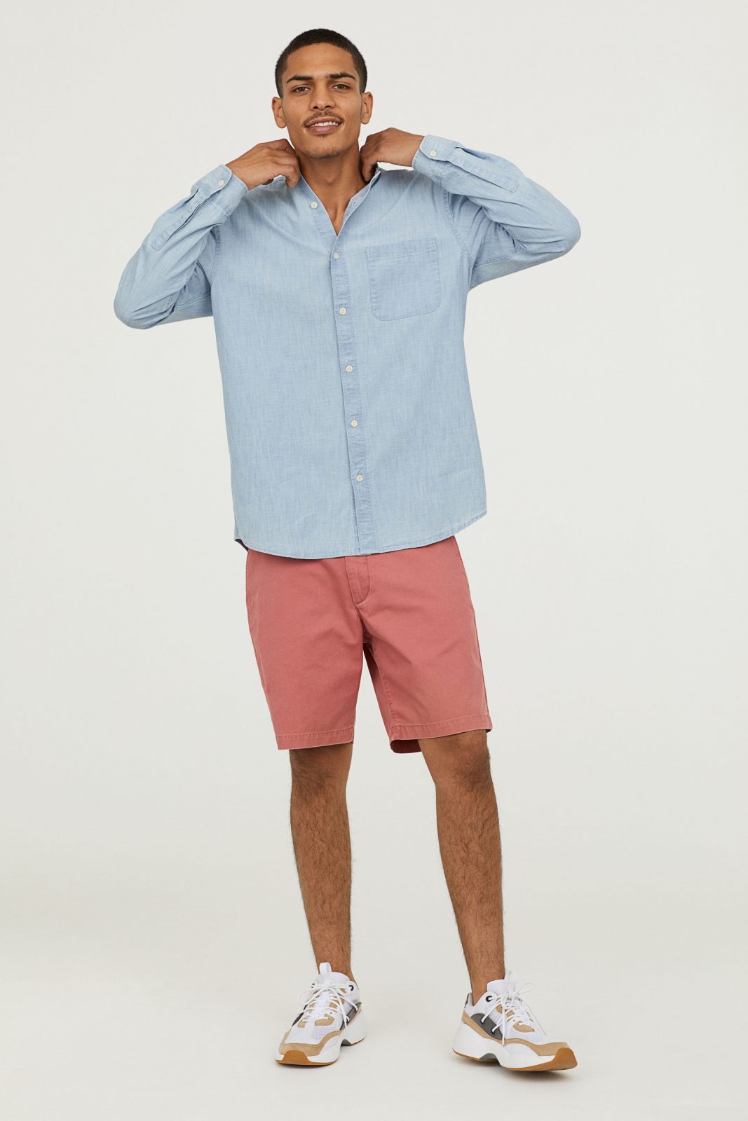 Hình Quần short nam HM HM-S04 Chinos Shorts