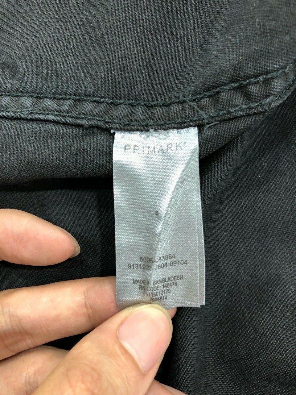 Hình Áo sơmi jean Primark PM-SM01 Pocket Denim Shirt