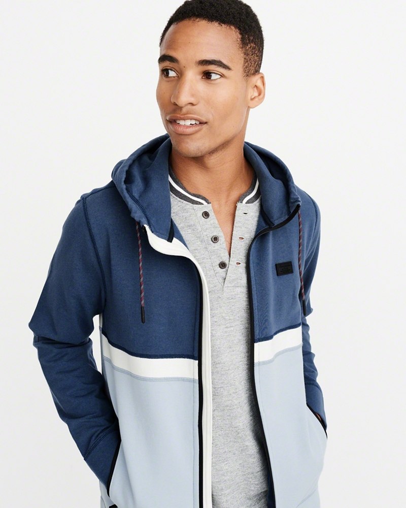Hình Áo khoác nam Abercrombie & Fitch AF-US-K13 FULL-ZIP ACTIVE HOODIE
