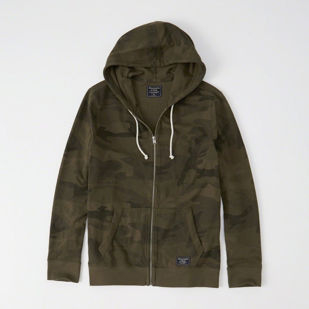 Hình Áo khoác nam Abercrombie & Fitch AF-US-K14 Full-Zip Hoodie