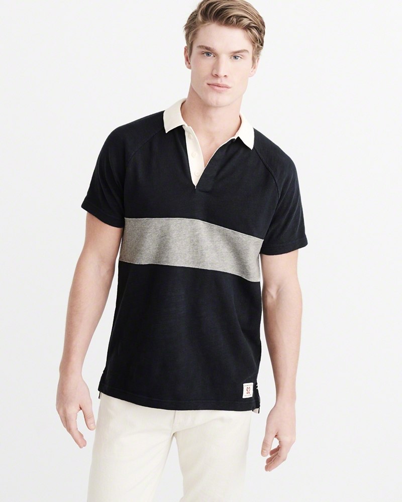 Hình Áo thun polo Abercrombie & Fitch AF-US-P26 RUGBY POLO