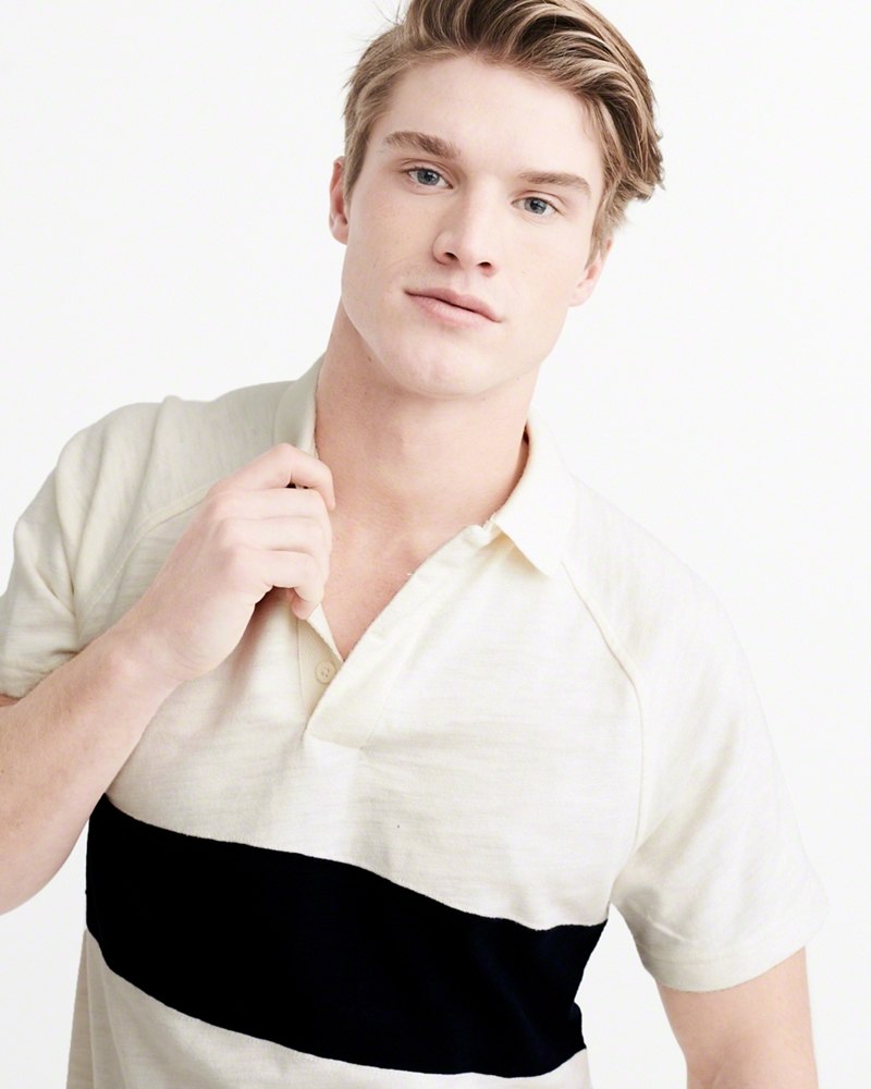 Hình Áo thun polo Abercrombie & Fitch AF-US-P27 RUGBY POLO