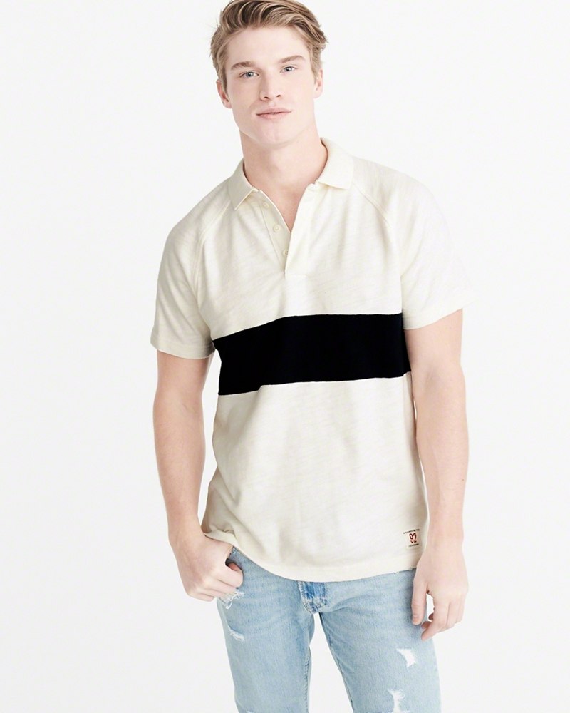 Hình Áo thun polo Abercrombie & Fitch AF-US-P27 RUGBY POLO