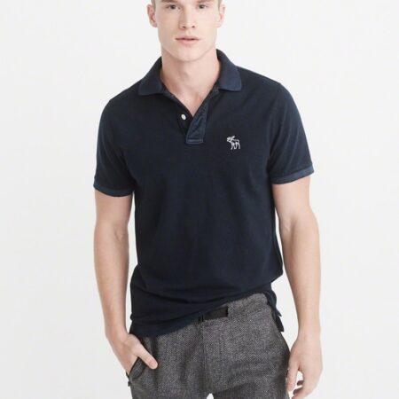 Hình Áo thun polo Abercrombie & Fitch AF-US-P29 Throwback Icon Polo