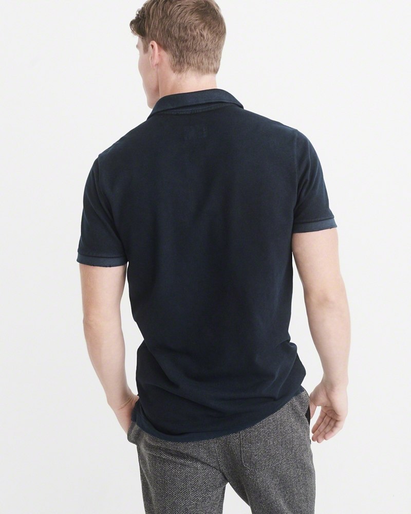 Hình Áo thun polo Abercrombie & Fitch AF-US-P29 Throwback Icon Polo