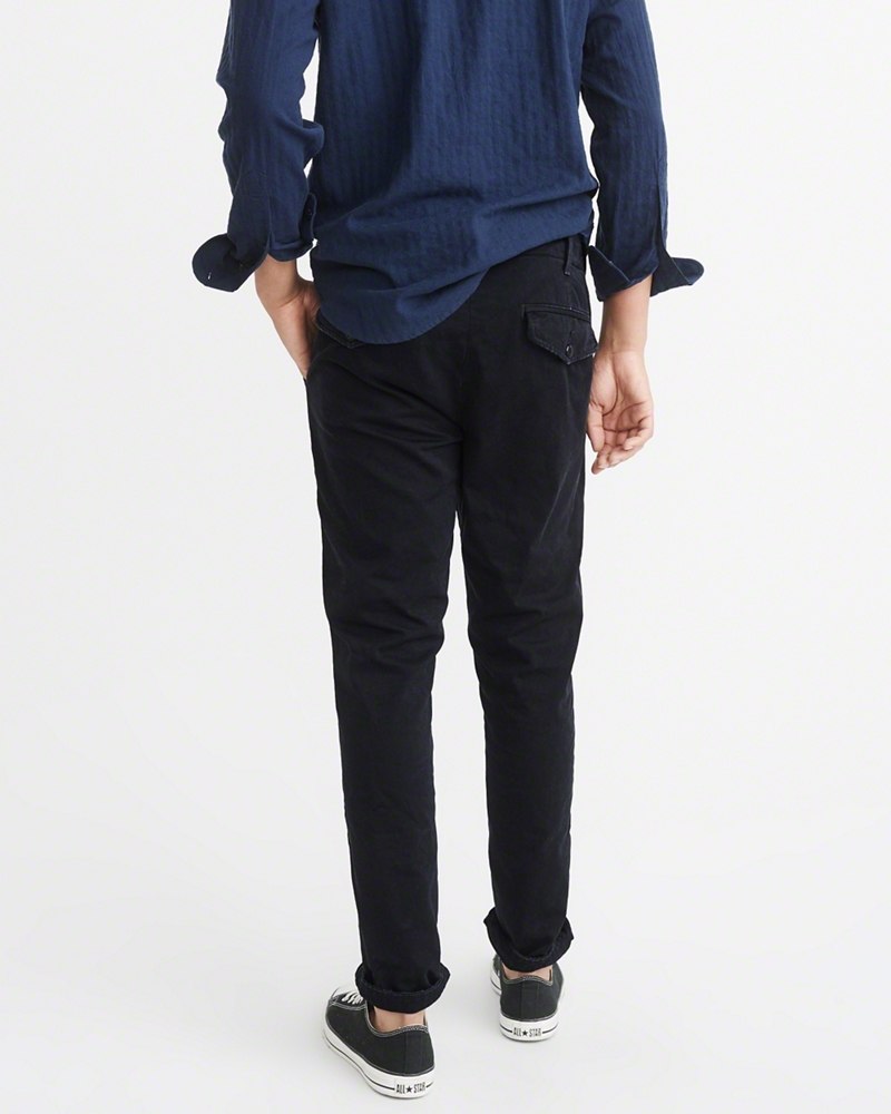 Hình Quần Khaki nam Abercrombie AF-US-Q10 Athletic Skinny Officer Chinos