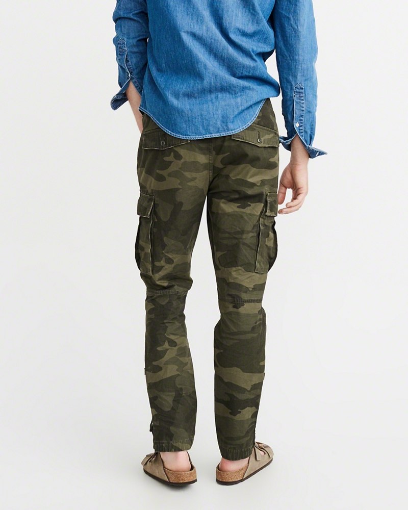 Hình Quần Khaki nam Abercrombie AF-US-Q12 Athletic Skinny Cargo Pants