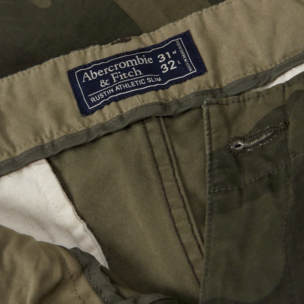 Hình Quần Khaki nam Abercrombie AF-US-Q12 Athletic Skinny Cargo Pants