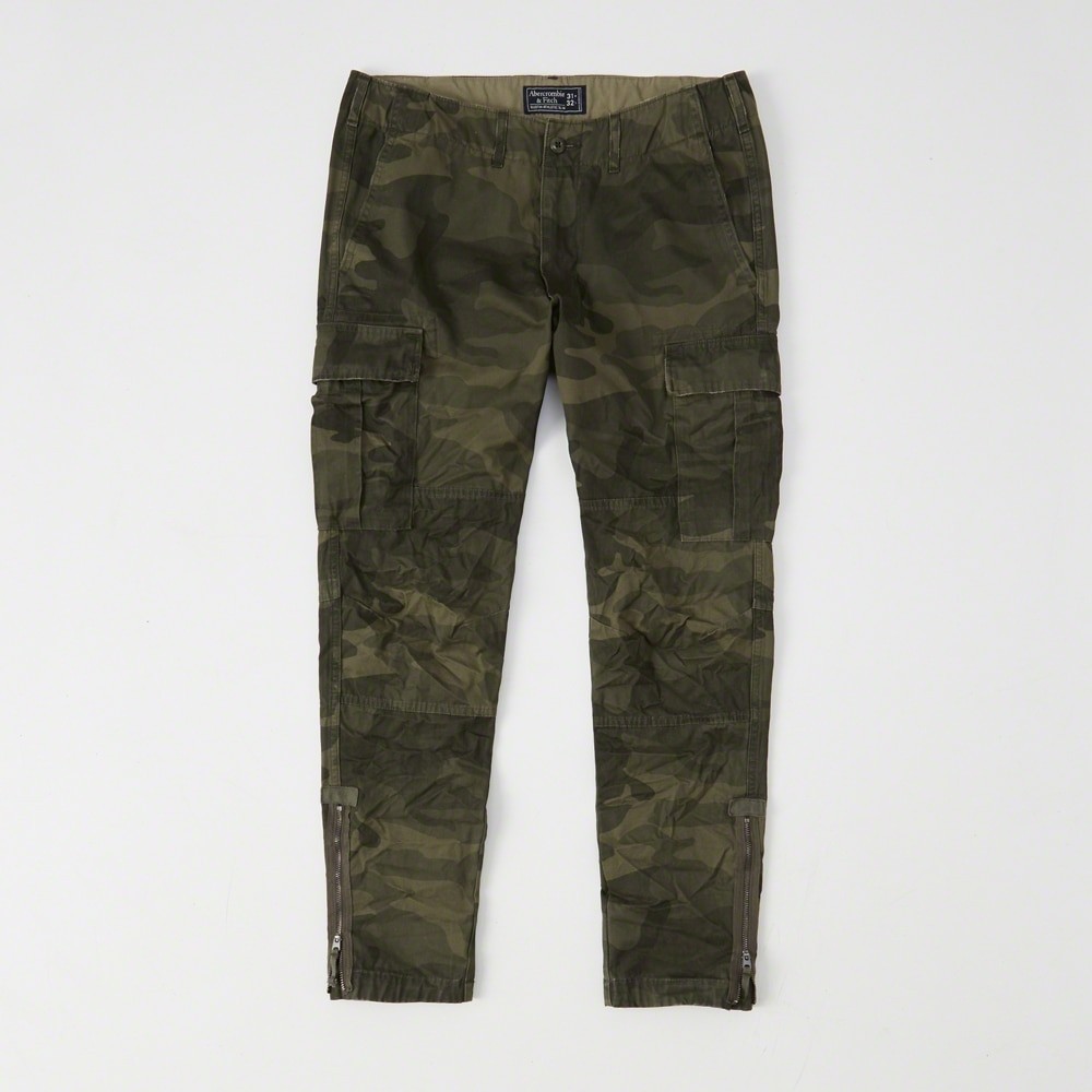 Hình Quần Khaki nam Abercrombie AF-US-Q12 Athletic Skinny Cargo Pants