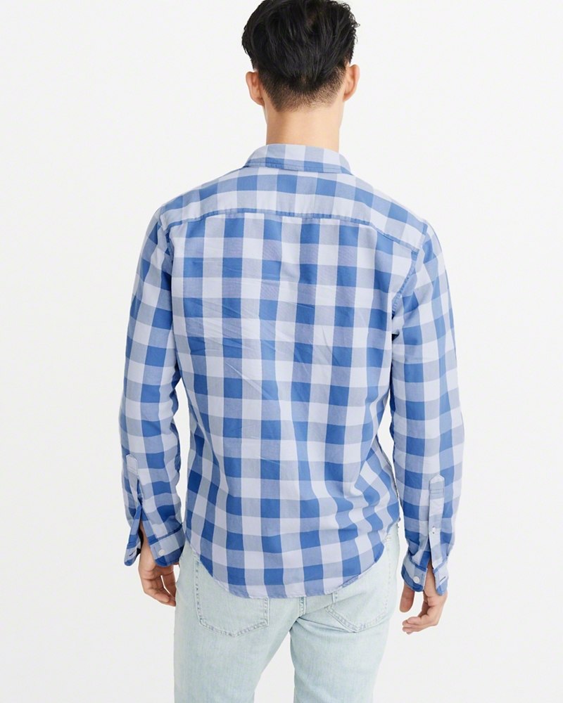 Hình Áo sơmi nam Abercrombie & Fitch AF-US-SM43 OXFORD SHIRT