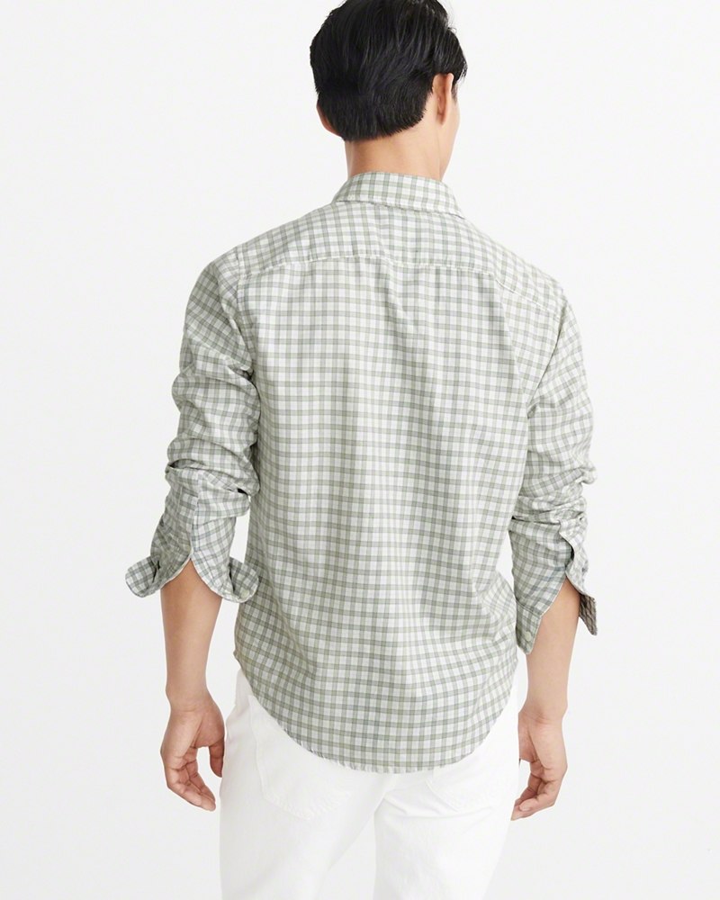 Hình Áo sơmi nam Abercrombie & Fitch AF-US-SM50 Washed Plaid Shirt
