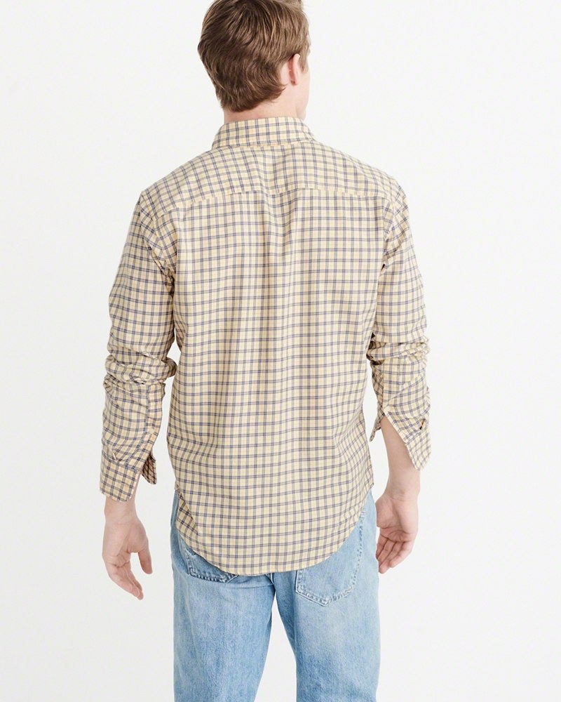 Hình Áo sơmi nam Abercrombie & Fitch AF-US-SM51 Washed Plaid Shirt