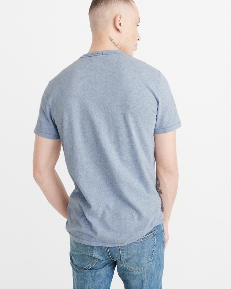 Hình Áo thun nam Abercrombie & Fitch AF-US-T14 APPLIQUE GRAPHIC TEE