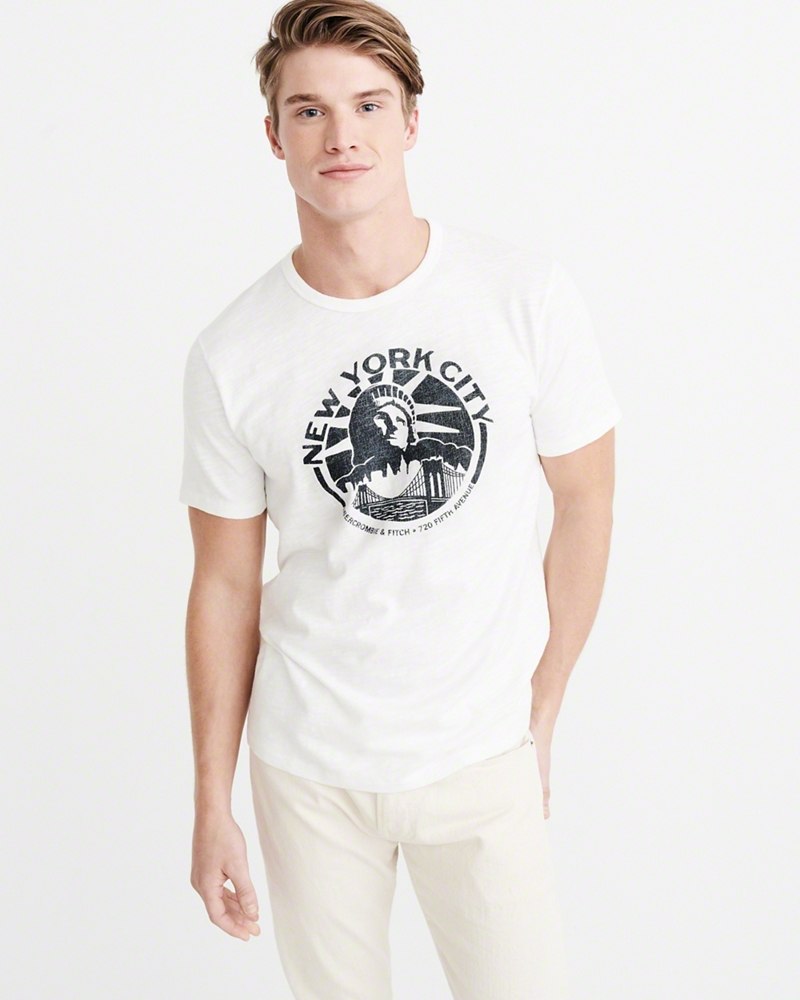 Hình Áo thun nam Abercrombie & Fitch AF-US-T18 NEW YORK CITY TEE