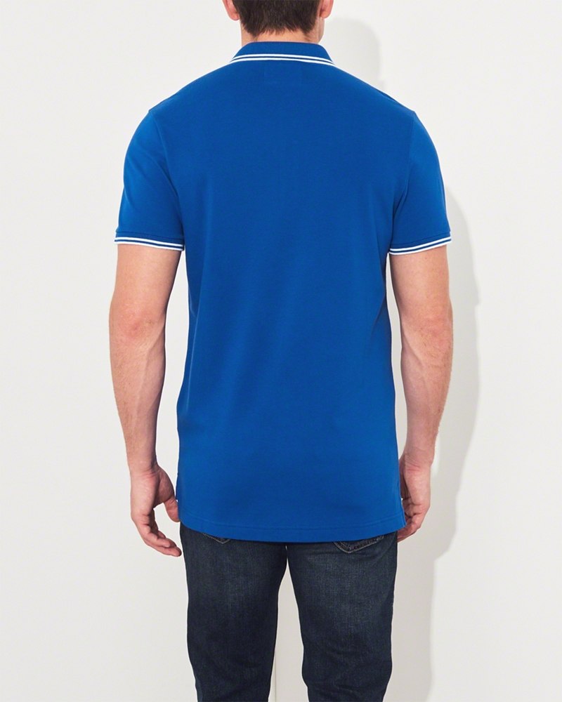 Hình Áo thun nam cổ bẻ Hollister HCO-P163 Stretch Slim Fit Polo