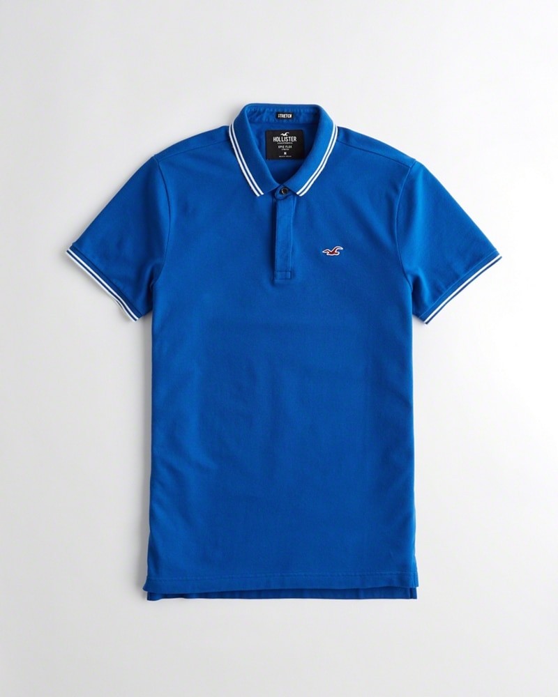 Hình Áo thun nam cổ bẻ Hollister HCO-P163 Stretch Slim Fit Polo