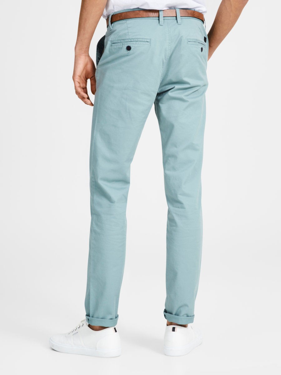 Hình Quần Chinos Jackjones JAJ-Q06 CODY SPENCER WW CHINOIS GREEN