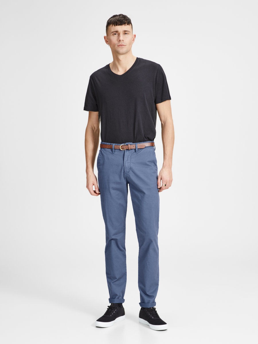 Hình Quần Chinos Jackjones JAJ-Q08 CODY SPENCER WW VINTAGE INDIGO STS