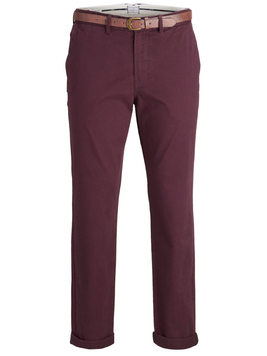 Hình Quần Chinos Jackjones JAJ-Q09 JJICODY JJSPENCER WW WINETASTING STS