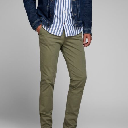 Hình Quần Chinos Jackjones JAJ-Q10 CODY SPENCER WW OliveNight
