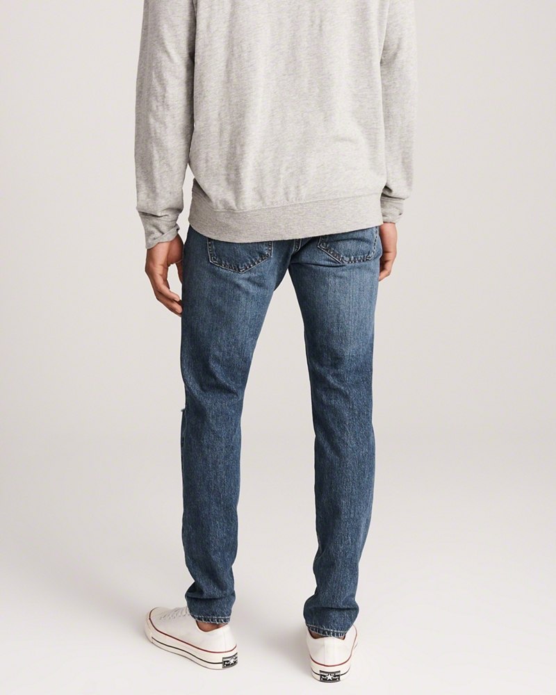 Hình Quần Jean nam Abercrombie & Fitch AF-US-J39 Ripped Super Skinny Jeans