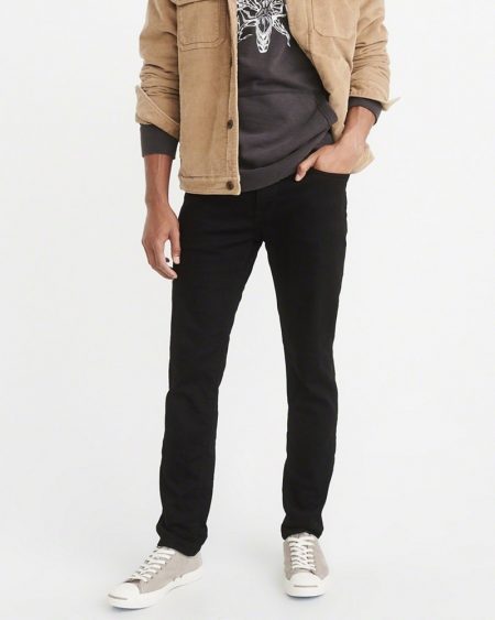 Hình Quần Jean nam Abercrombie & Fitch AF-US-J42 Athletic Slim Winter Jeans