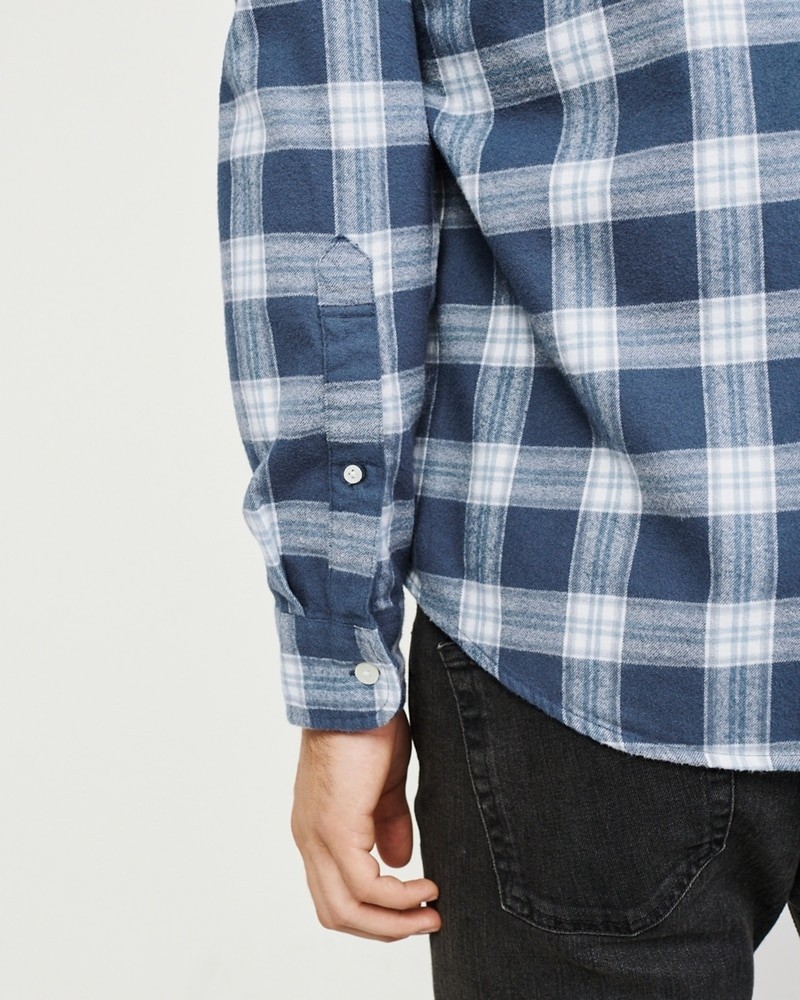 Hình Áo sơmi nam Abercrombie & Fitch AF-US-SM68 Spring Flannel Shirt