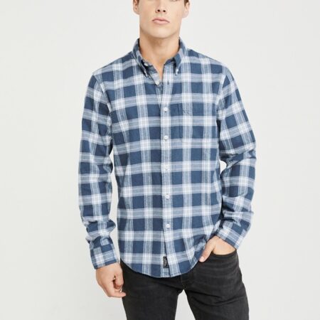 Hình Áo sơmi nam Abercrombie & Fitch AF-US-SM68 Spring Flannel Shirt