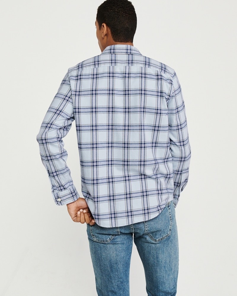 Hình Áo sơmi nam Abercrombie & Fitch AF-US-SM69 Spring Flannel Shirt