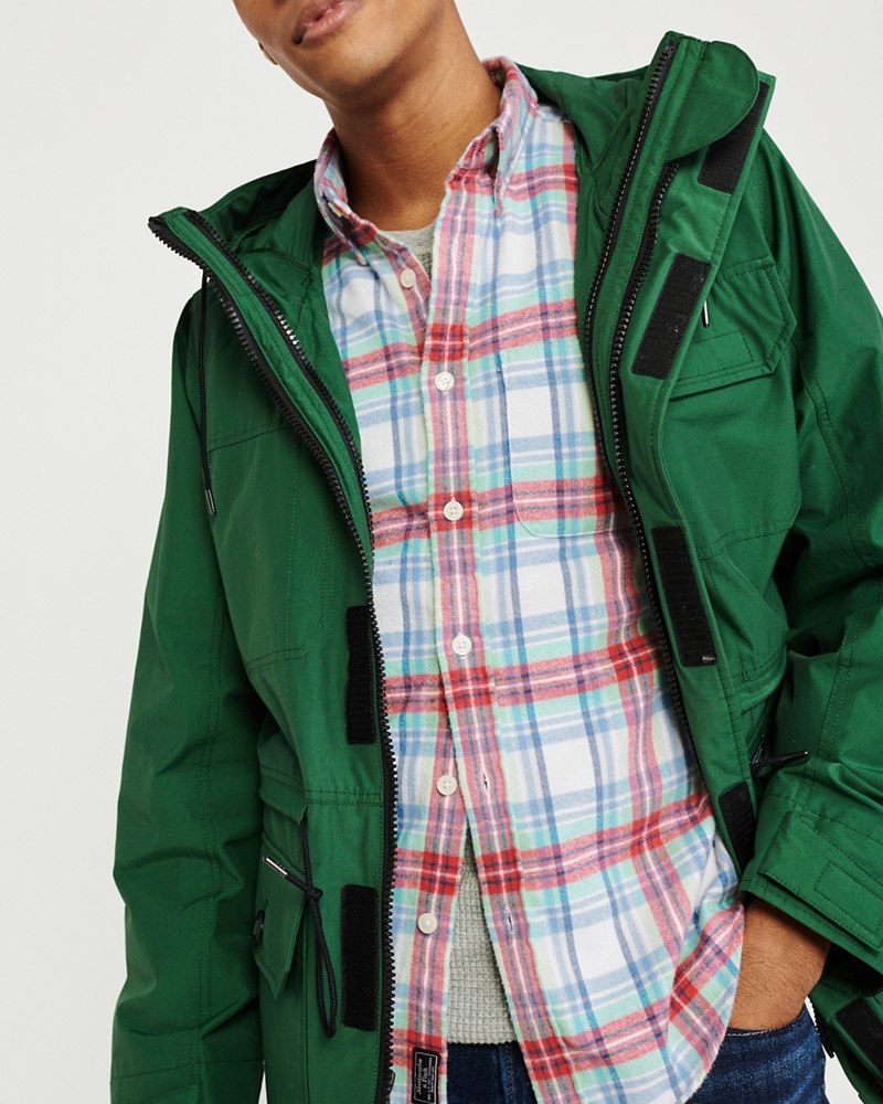 Hình Áo sơmi nam Abercrombie & Fitch AF-US-SM76 Spring Flannel Shirt