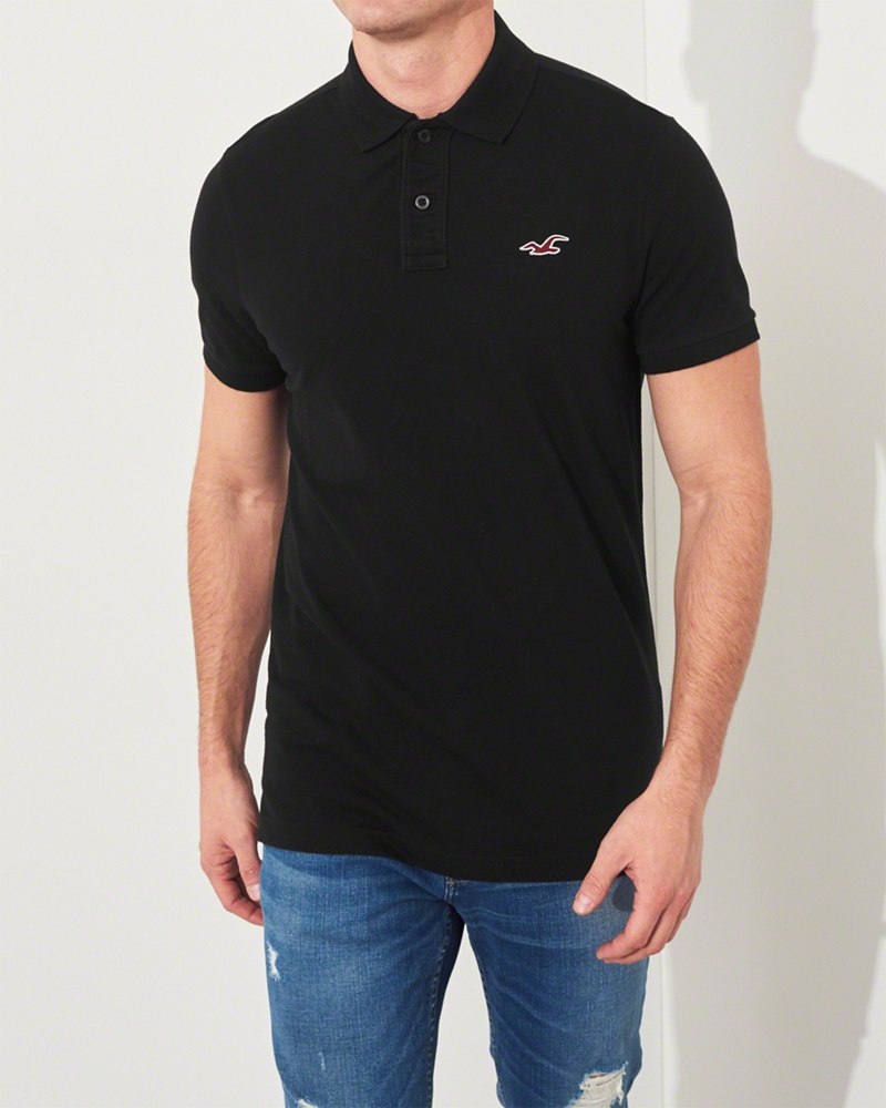 Hình Áo thun nam Hollister HCO-P189 Stretch Slim Fit Polo