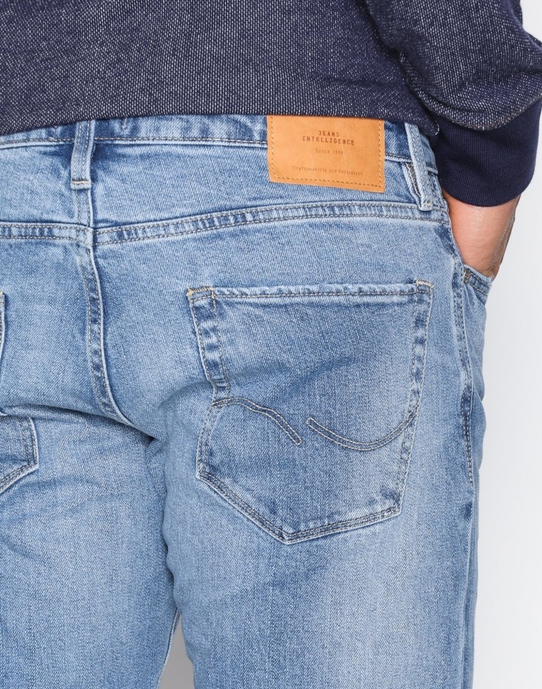 Hình Quần jeans nam Jack & Jones JAJ-J01 JJIMIKE JJICON CR 002 NOOS