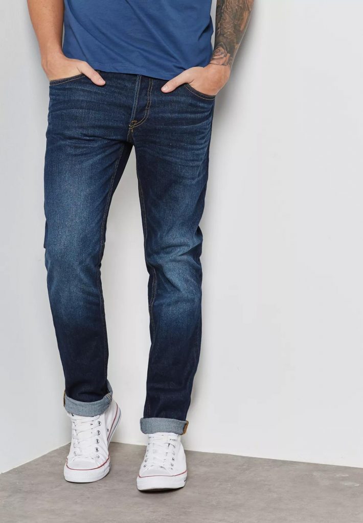 Hình Quần jeans nam Jack & Jones JAJ-J02 Tim Slim Fit Jeans