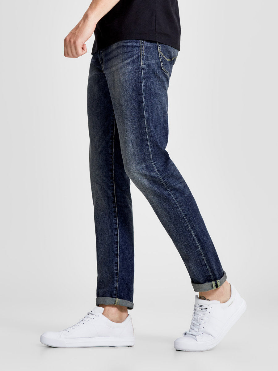 Hình Quần jeans nam Jack & Jones JAJ-J05 JJIMIKE JJICON CR 001 NOOS Comfort Fit