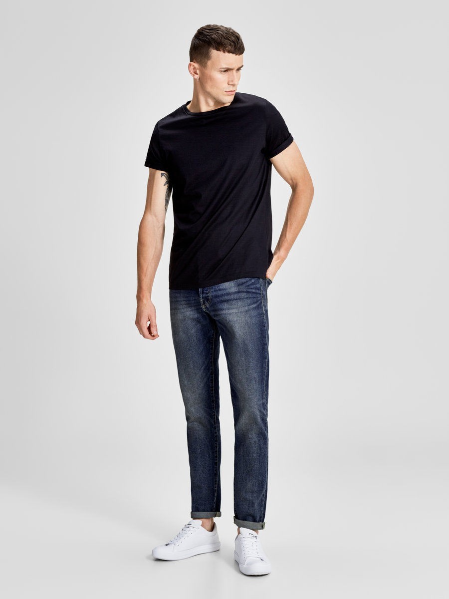 Hình Quần jeans nam Jack & Jones JAJ-J05 JJIMIKE JJICON CR 001 NOOS Comfort Fit