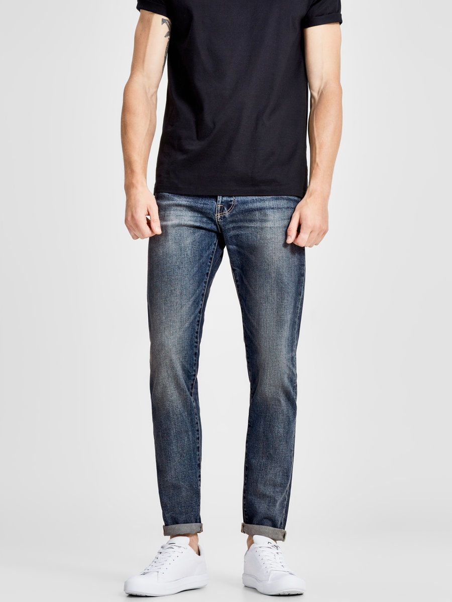Hình Quần jeans nam Jack & Jones JAJ-J05 JJIMIKE JJICON CR 001 NOOS Comfort Fit