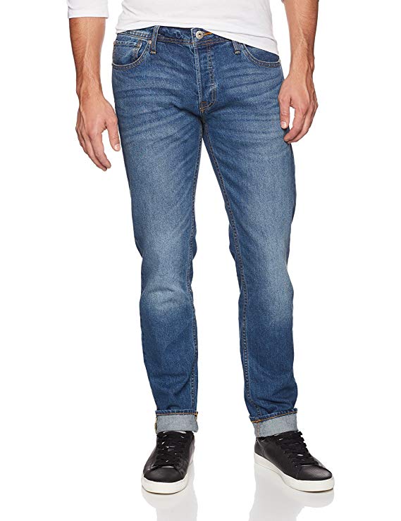 Hình Quần jeans nam Jack & Jones JAJ-J06 JJITIM JJORIGINAL CR007 NOOS Skinny Fit