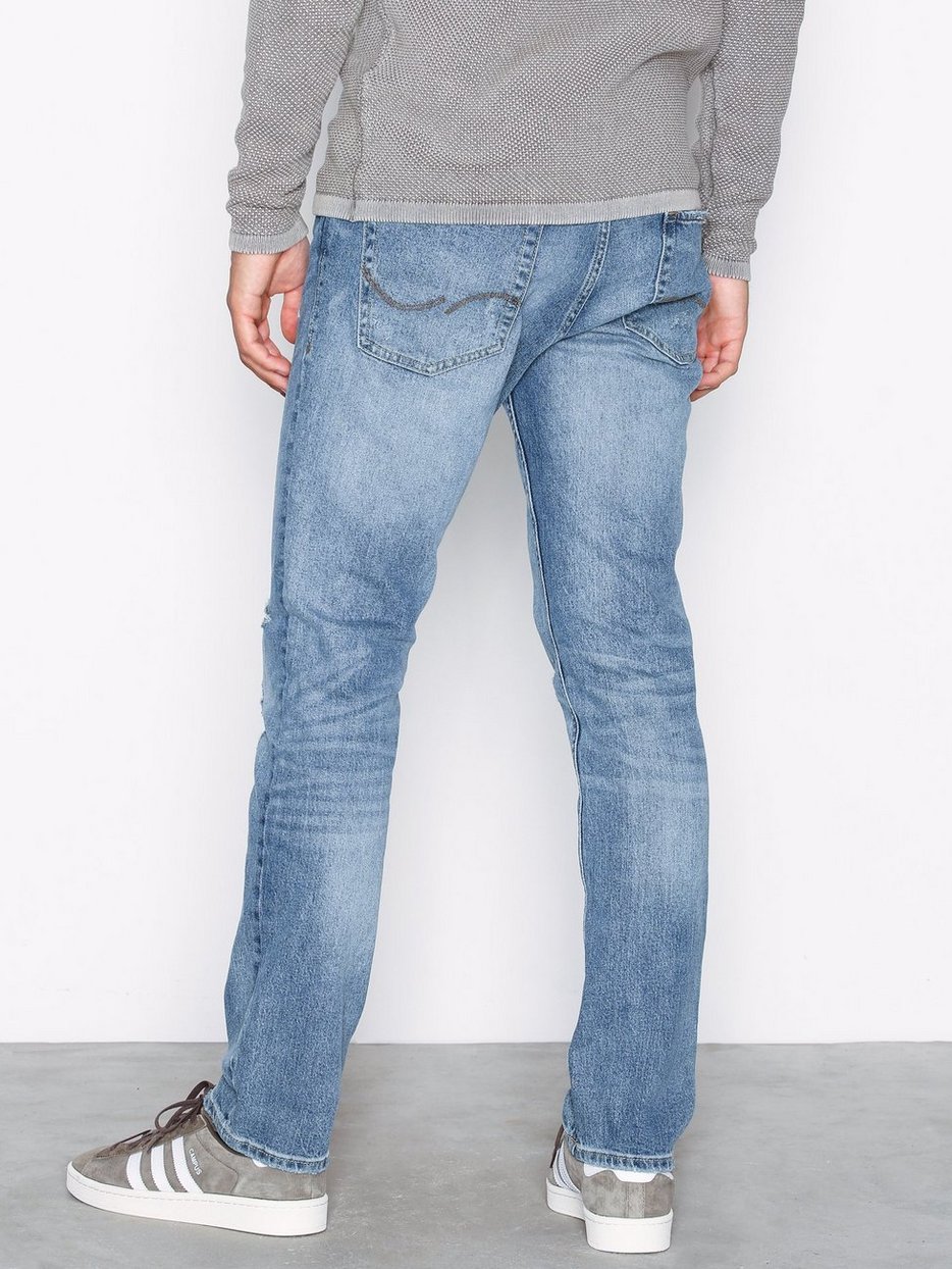 Hình Quần jeans nam Jack & Jones JAJ-J07 JJITIM JJORIGINAL CR 029 Slim Fit