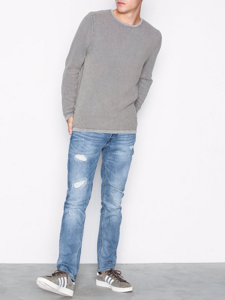 Hình Quần jeans nam Jack & Jones JAJ-J07 JJITIM JJORIGINAL CR 029 Slim Fit