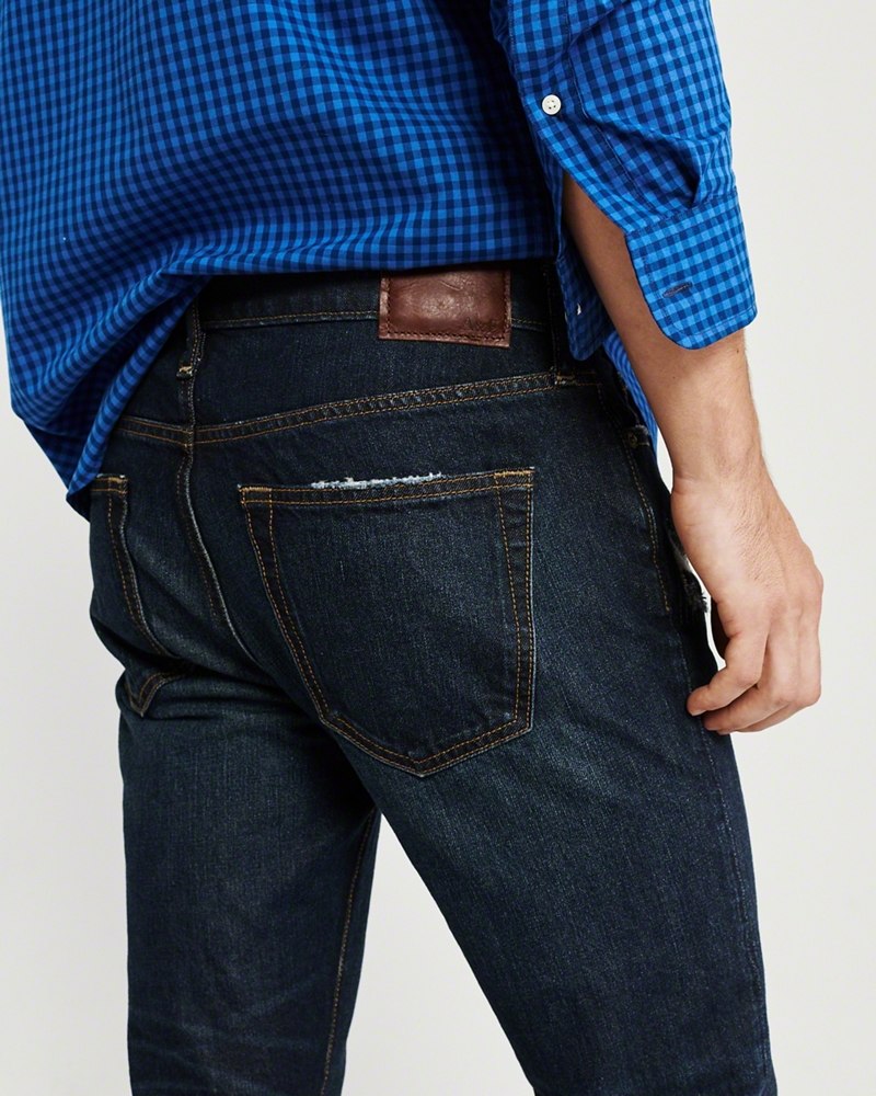 Hình Quần Jean nam Abercrombie & Fitch AF-US-J44 Ripped SKINNY JEANS