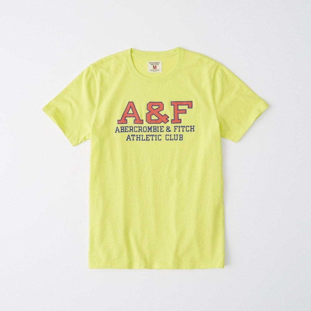 Hình Áo thun nam Abercrombie & Fitch AF-US-T23 Applique Logo Tee