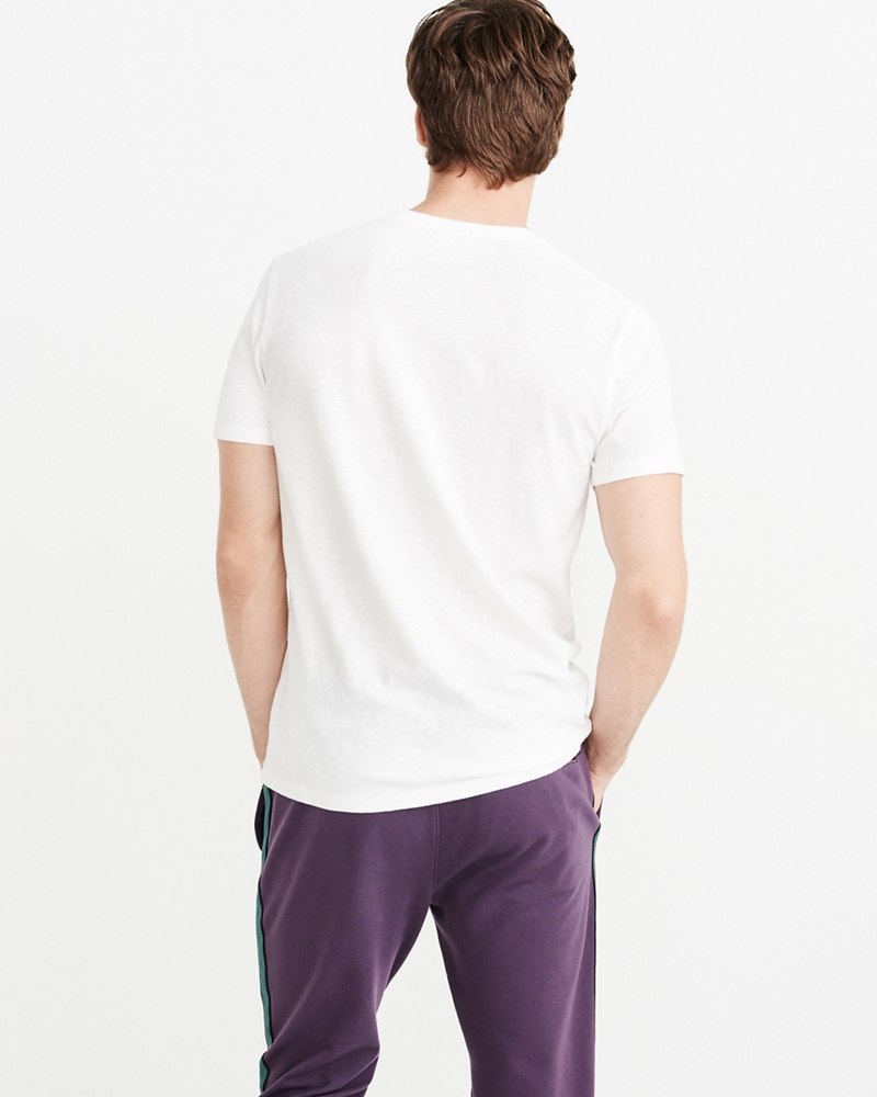 Hình Áo thun nam Abercrombie & Fitch AF-US-T25 Applique Logo Tee