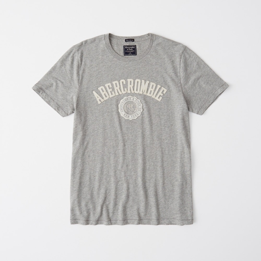 Hình Áo thun nam Abercrombie & Fitch AF-US-T27 Applique Logo Tee