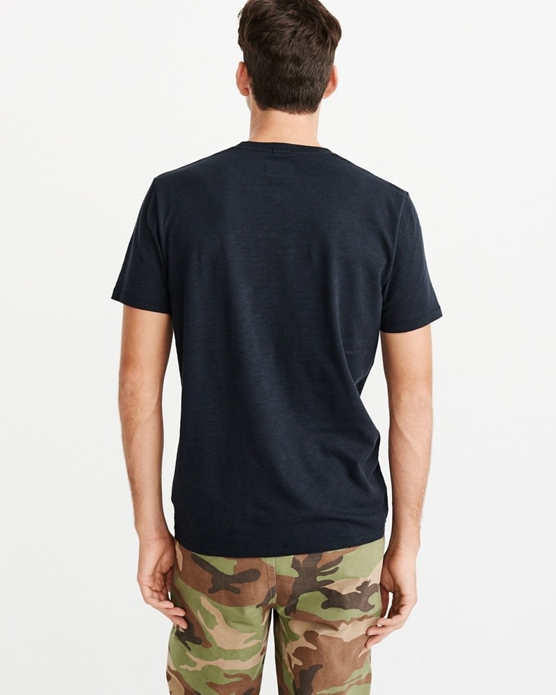 Hình Áo thun nam Abercrombie & Fitch AF-US-T28 Applique Logo Tee