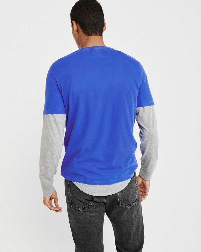 Hình Áo thun nam Abercrombie & Fitch AF-US-T29 Applique Logo Tee