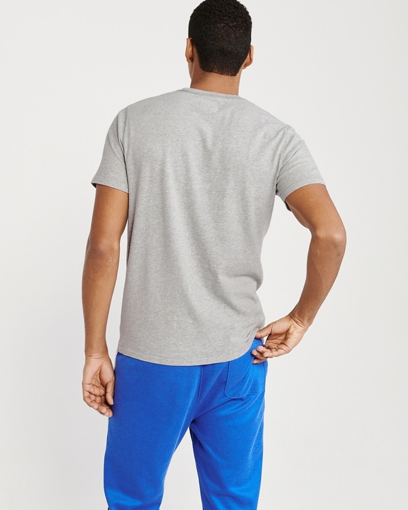 Hình Áo thun nam Abercrombie & Fitch AF-US-T30 Applique Logo Tee